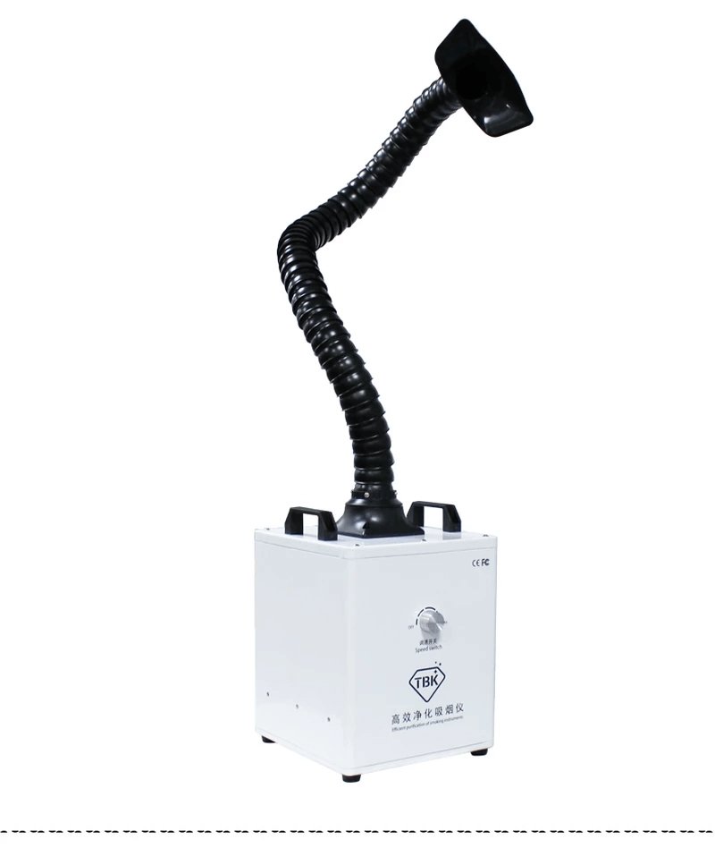 TBK Fume Extractor Soldering Smoke Purifier Air Dust Cleaner Room Smoke Purification Filter System For Phone Repair - ORIWHIZ
