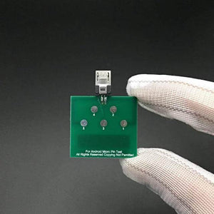 The 5-piece mobile phone series tail plug test board can test the Android Micro interface tail plug of mobile phone series without disassembly - ORIWHIZ