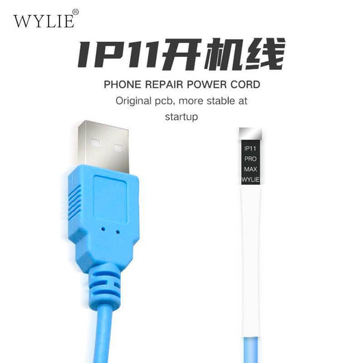 WYLIE DC Power Supply Boot Line Series PCB Motherboard Repair Power On/Off Current Testing Cable For iPhone 11 12 Pro Max 12Mini - ORIWHIZ