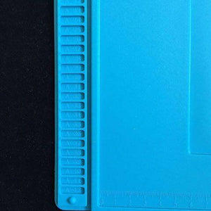 WYLIE High temperature silicone pad Blue desk pad for maintenance platform for welding repair station tool silica gel mat - ORIWHIZ