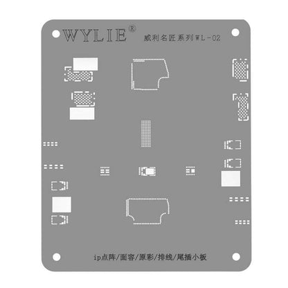 WYLIE IP dot matrix/face/original color/flat cable/tail board/tin mesh/steel mesh - ORIWHIZ