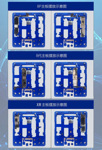 WYLIE Motherboard Fixture B68+ B72 B75 IC Chip CPU Soldering Platform For iP 6/6P/6S/6SP/7/7P/8/8P/XR/X/XS/XSM/11PRO MAX Repair - ORIWHIZ