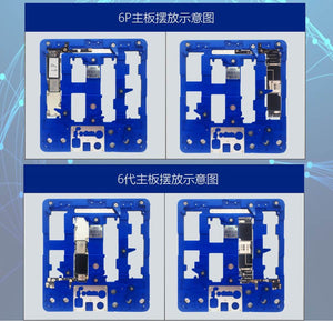 WYLIE Motherboard Fixture B68+ B72 B75 IC Chip CPU Soldering Platform For iP 6/6P/6S/6SP/7/7P/8/8P/XR/X/XS/XSM/11PRO MAX Repair - ORIWHIZ