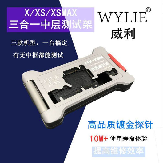 WYLIE Motherboard Middle layer Test stand Needle plate Function Testing For iPhone X XS MAX 11 PRO Cell phone Maintenance - ORIWHIZ