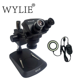 WYLIE WL-750 microscope mobile phone repair binocular stereo microscope 7-50 times ultra high definition without dizziness - ORIWHIZ