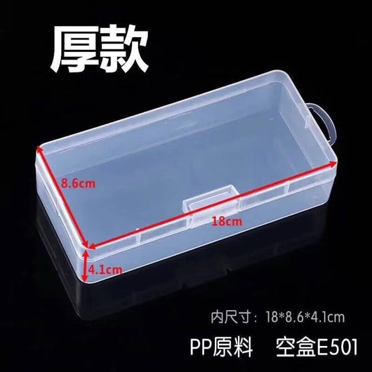 Tool Organizer Box Transparent Electronic Component Organizer